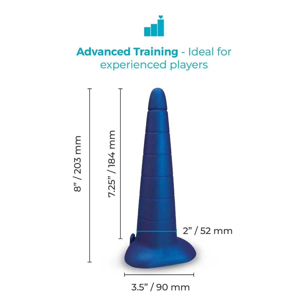 8 Inch Anal Stretcher Training Cone - Image 5