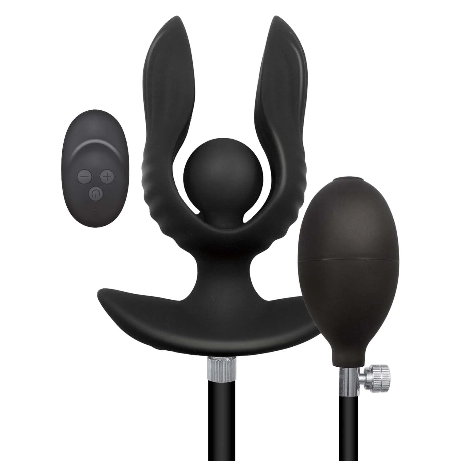 Vibrating Inflatable Butt Plug with Remote - Image 4