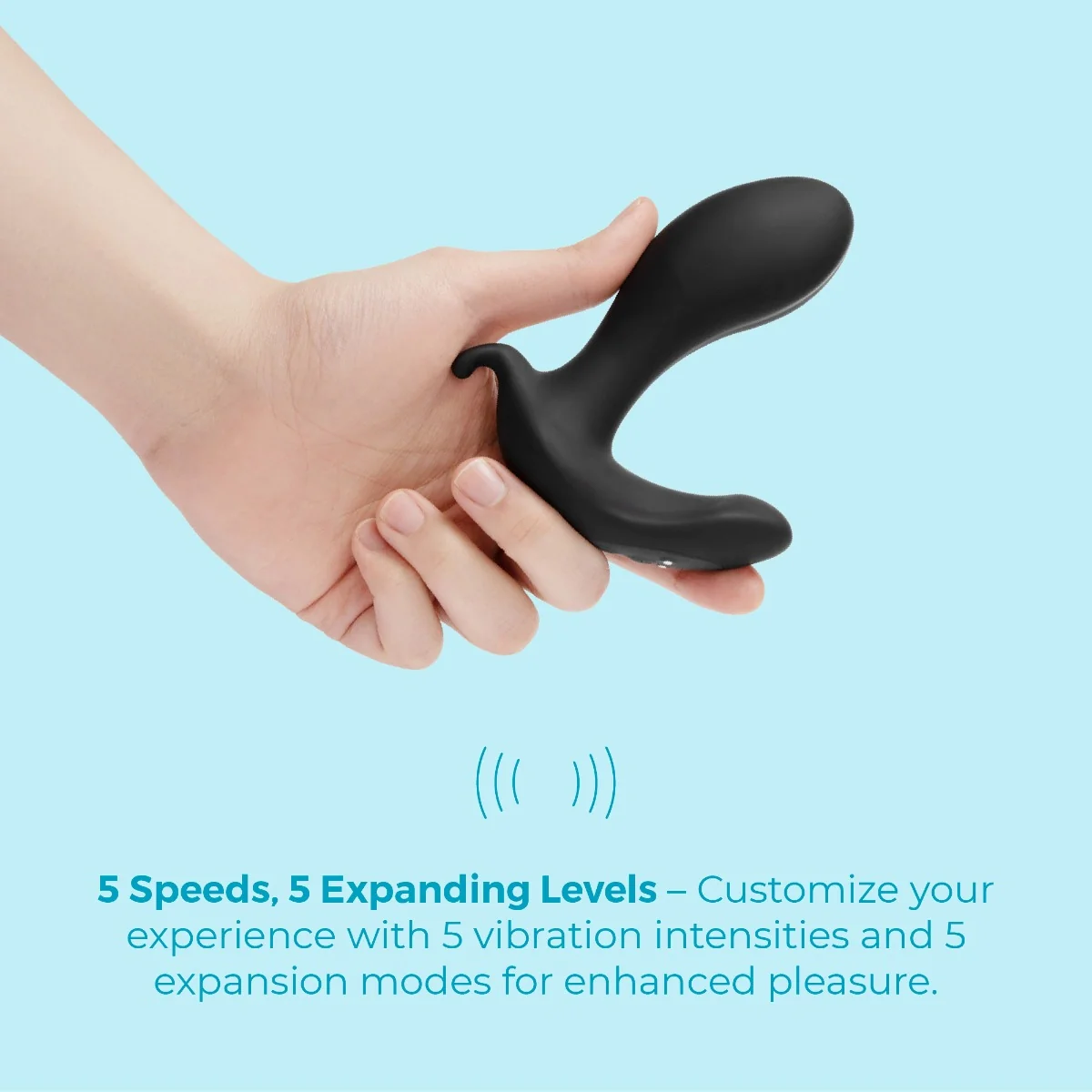 b-Vibe Expand Inflatable Prostate Vibrator - Image 2