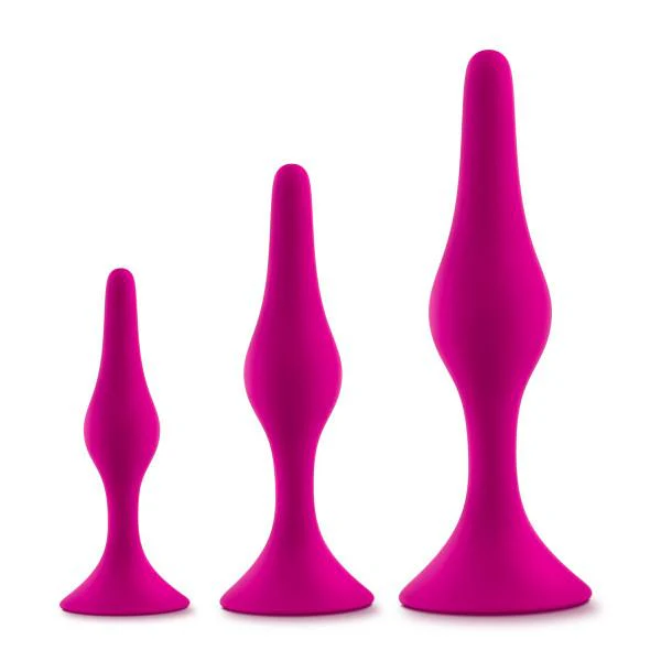 Blush Luxe Beginner Kit Silicone Butt Plugs - Image 3