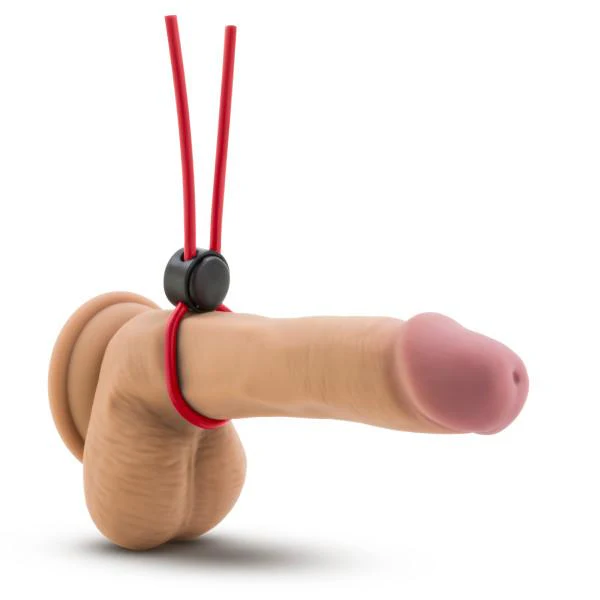 Blush Stay Hard Silicone Loop Cock Ring - Image 4