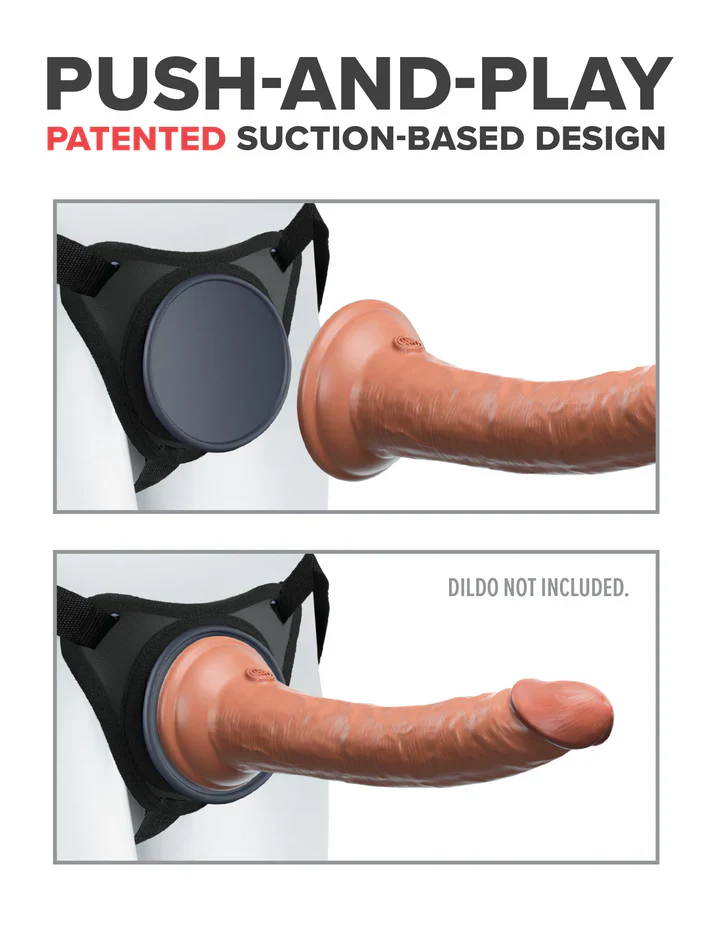 Body Dock Elite Harness for Suction Cup Dildos, Padded Backing - Image 3