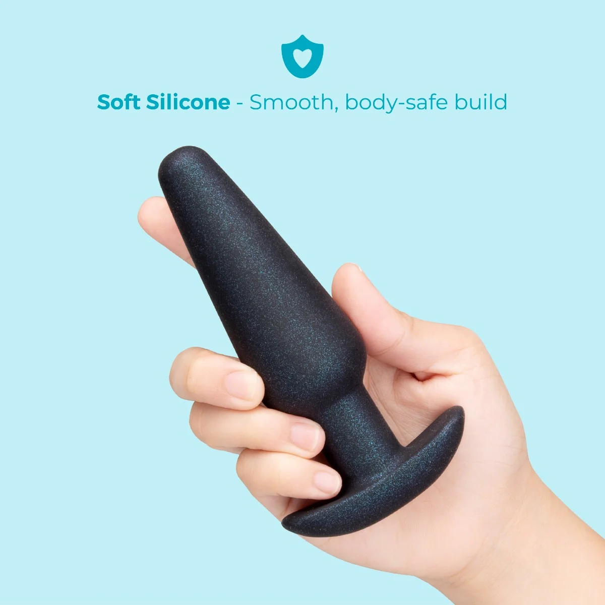 Butties Hefty Weighted Silicone Plug by b-Vibe