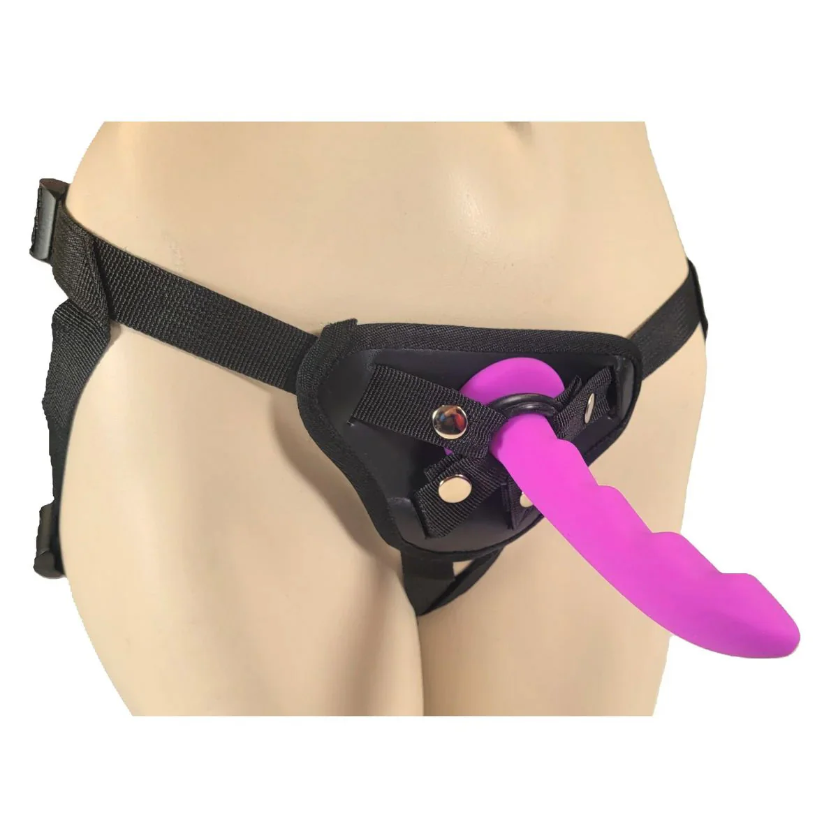 Cavelier 6" Strap-On Dildo Harness Kit - Image 4