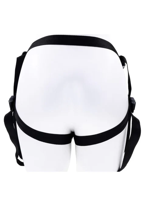 Dual Desires Strap-On Harness to Fit over Penis and Testicles - Image 6