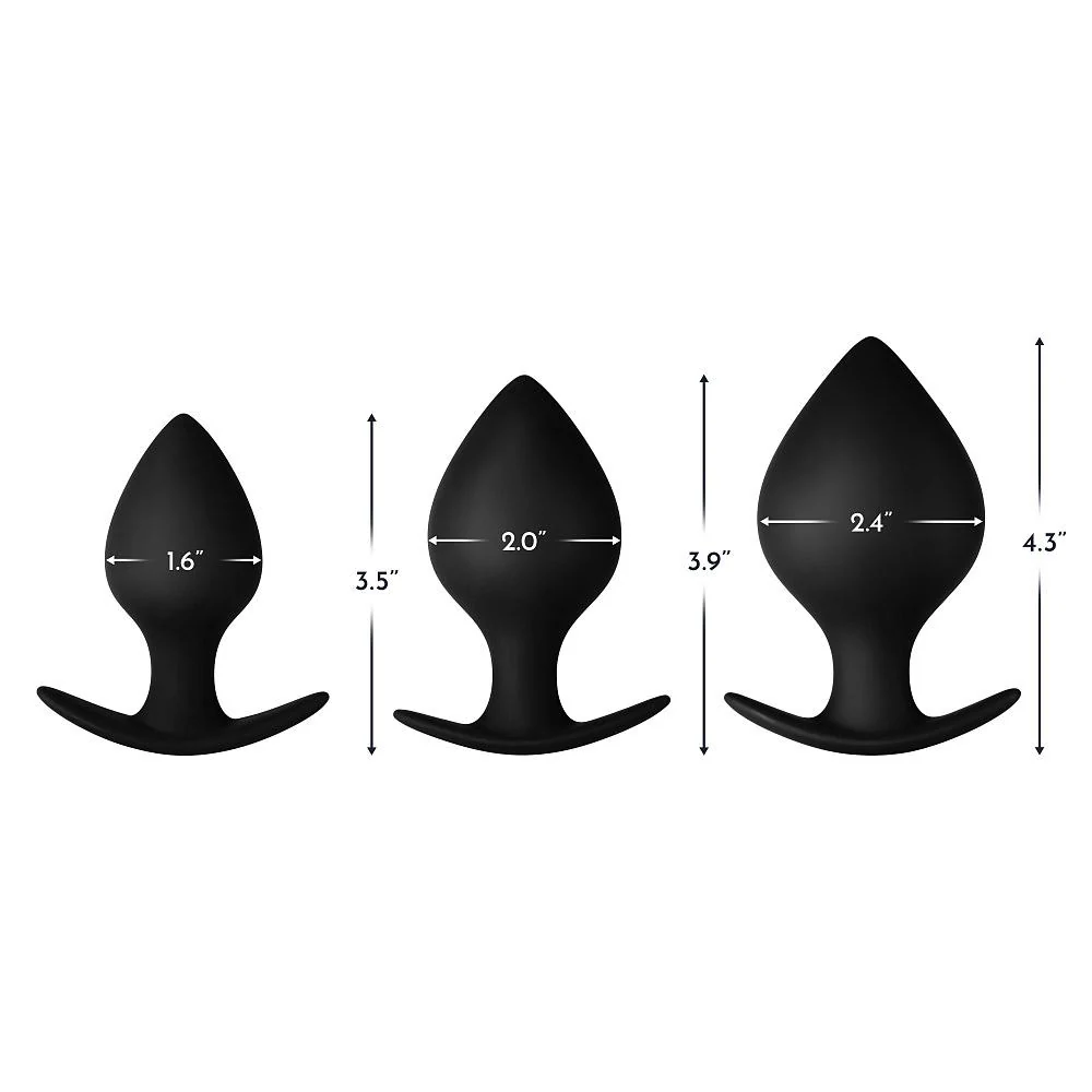 Forto F-60 Spade Butt Plug by FemmeFunn - 3 Sizes - Image 4