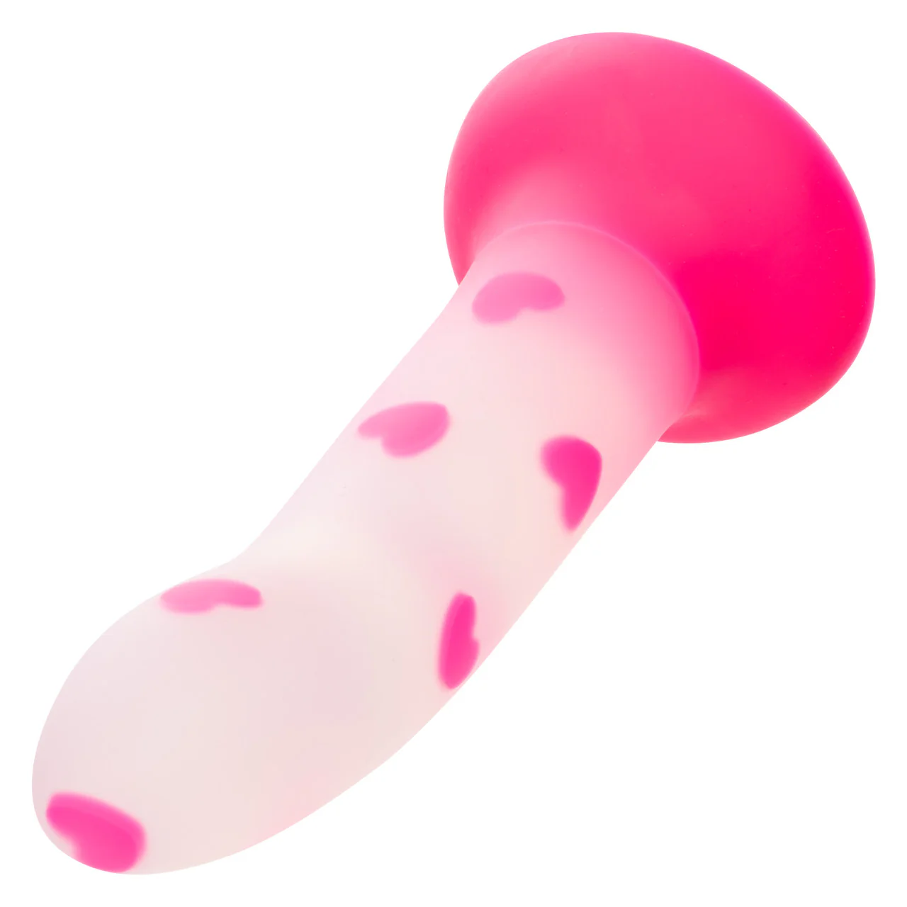 Glow Stick Heart Silicone Dildo GITD - Image 5