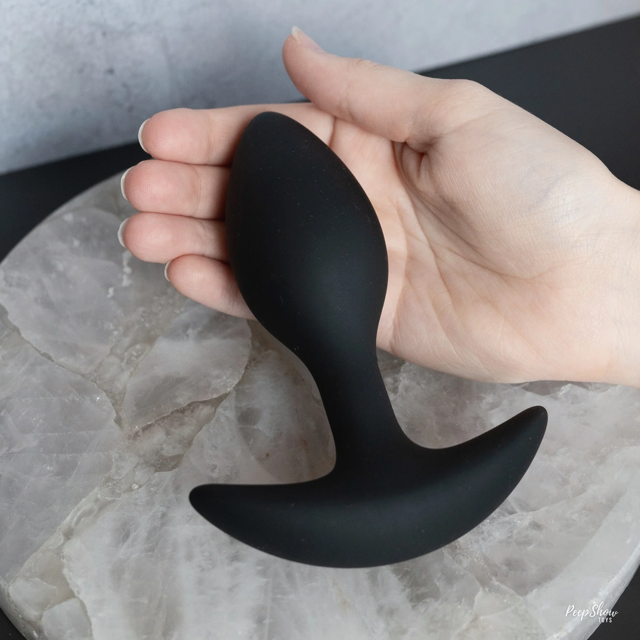 Heft Weighted Silicone Butt Plug - 1 Plug (Choose Small, Medium, or Large) - Image 3