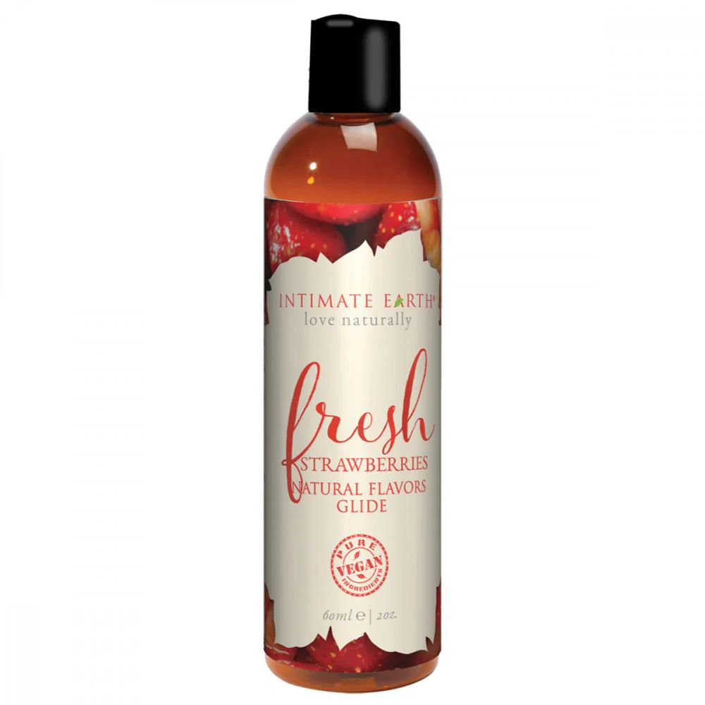 Intimate Earth Fresh Strawberries Flavored Lubricant
