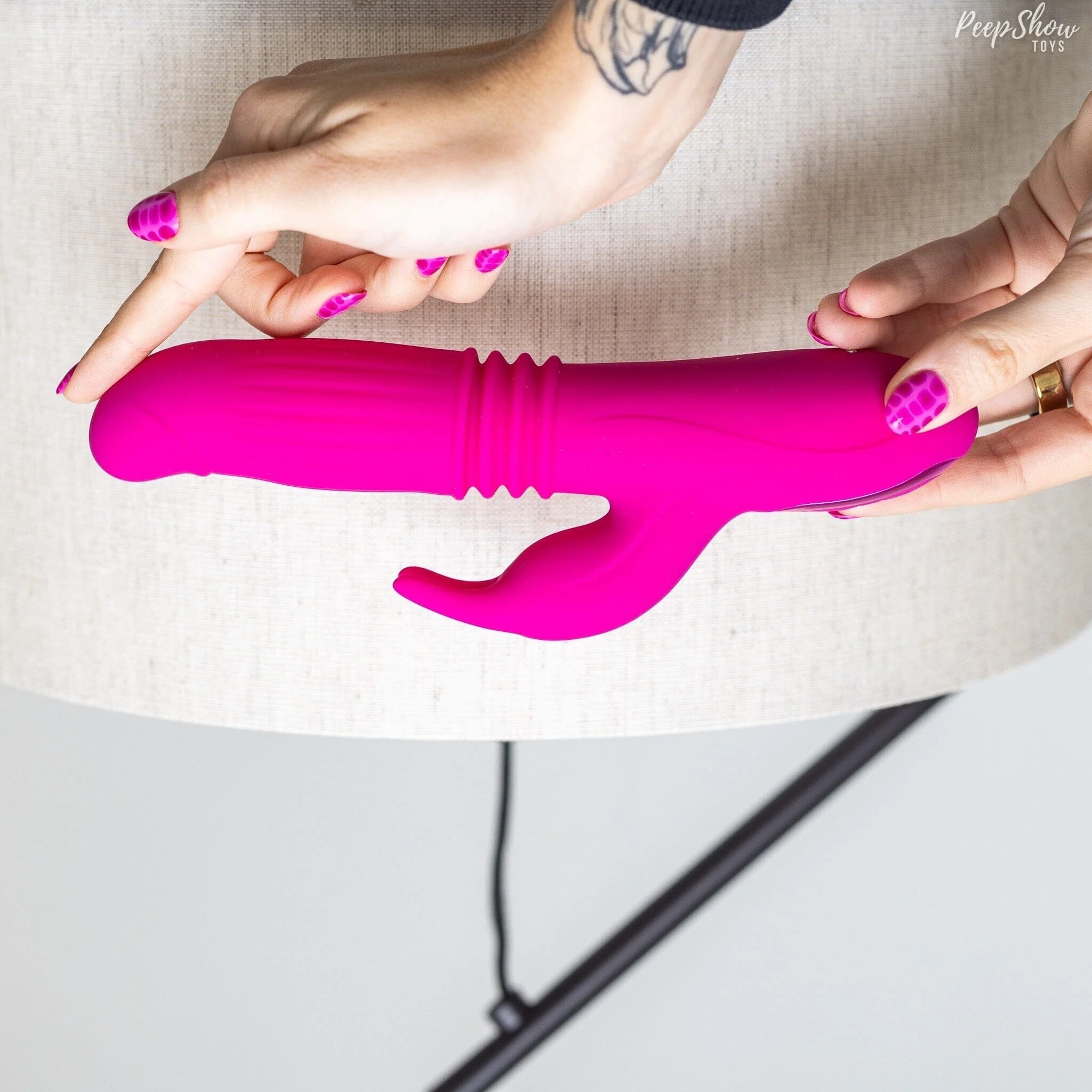 Inya Passion Inflating + Thrusting Vibrator - Image 2
