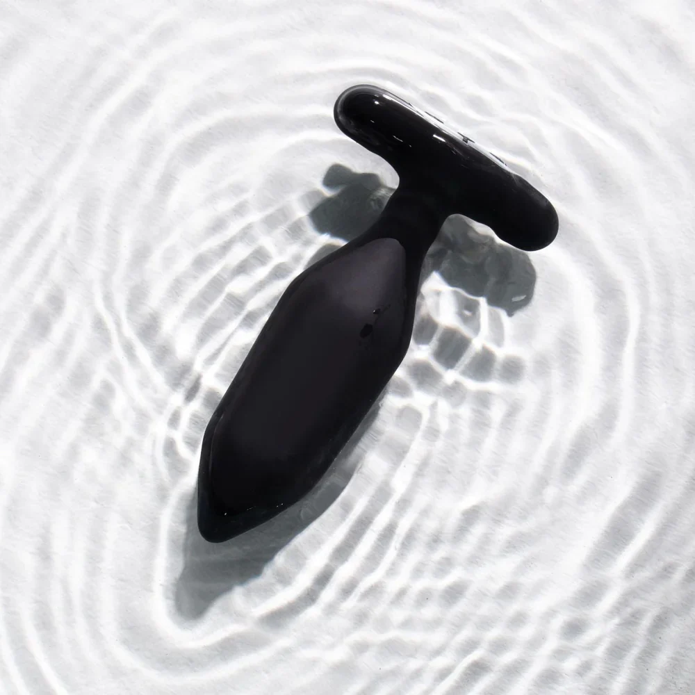 Je Joue Onyx Remote-Control Butt Plug, 5 × 7 Functions