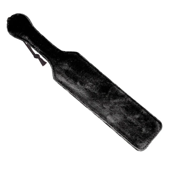 Leather Paddle with Black Fur Side - Image 3