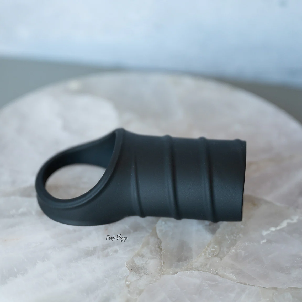 Levelz Silicone Cock Ring & Ribbed Sleeve