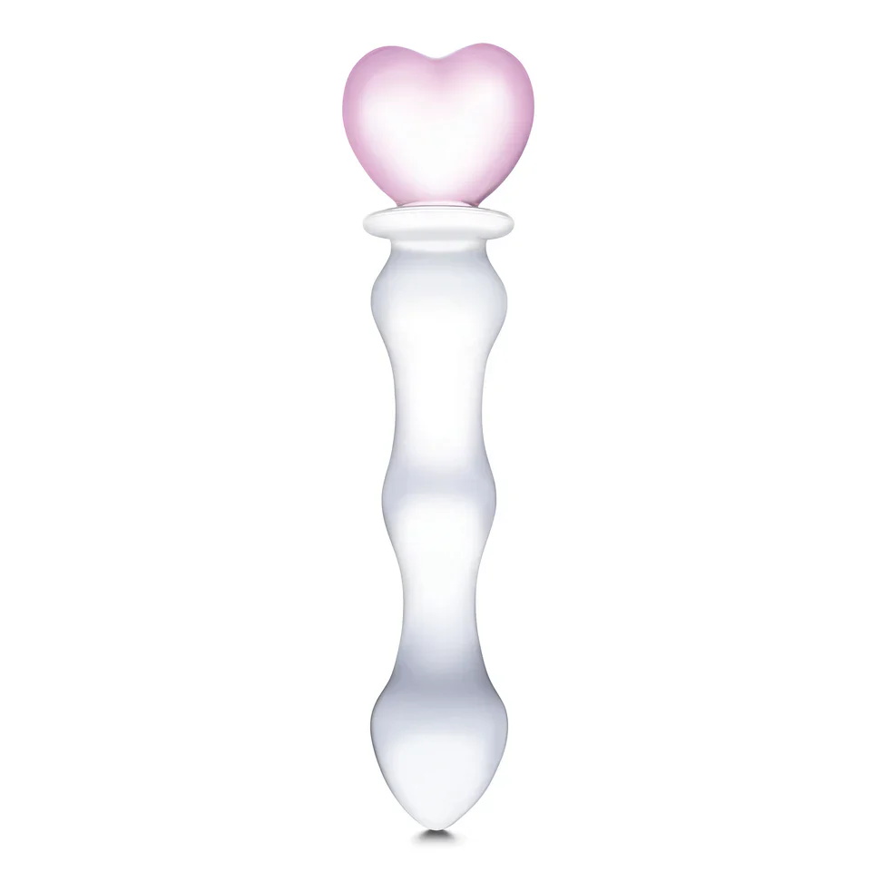 8" Sweetheart Glass Dildo - Image 3