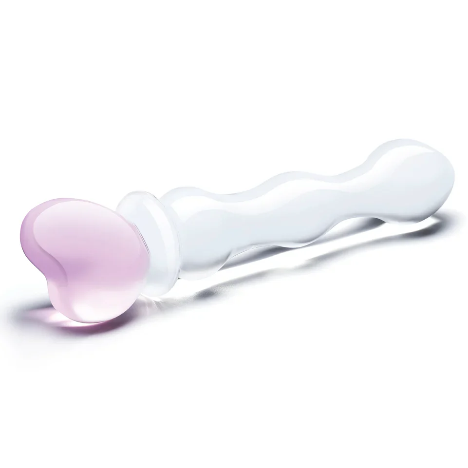 8" Sweetheart Glass Dildo - Image 6