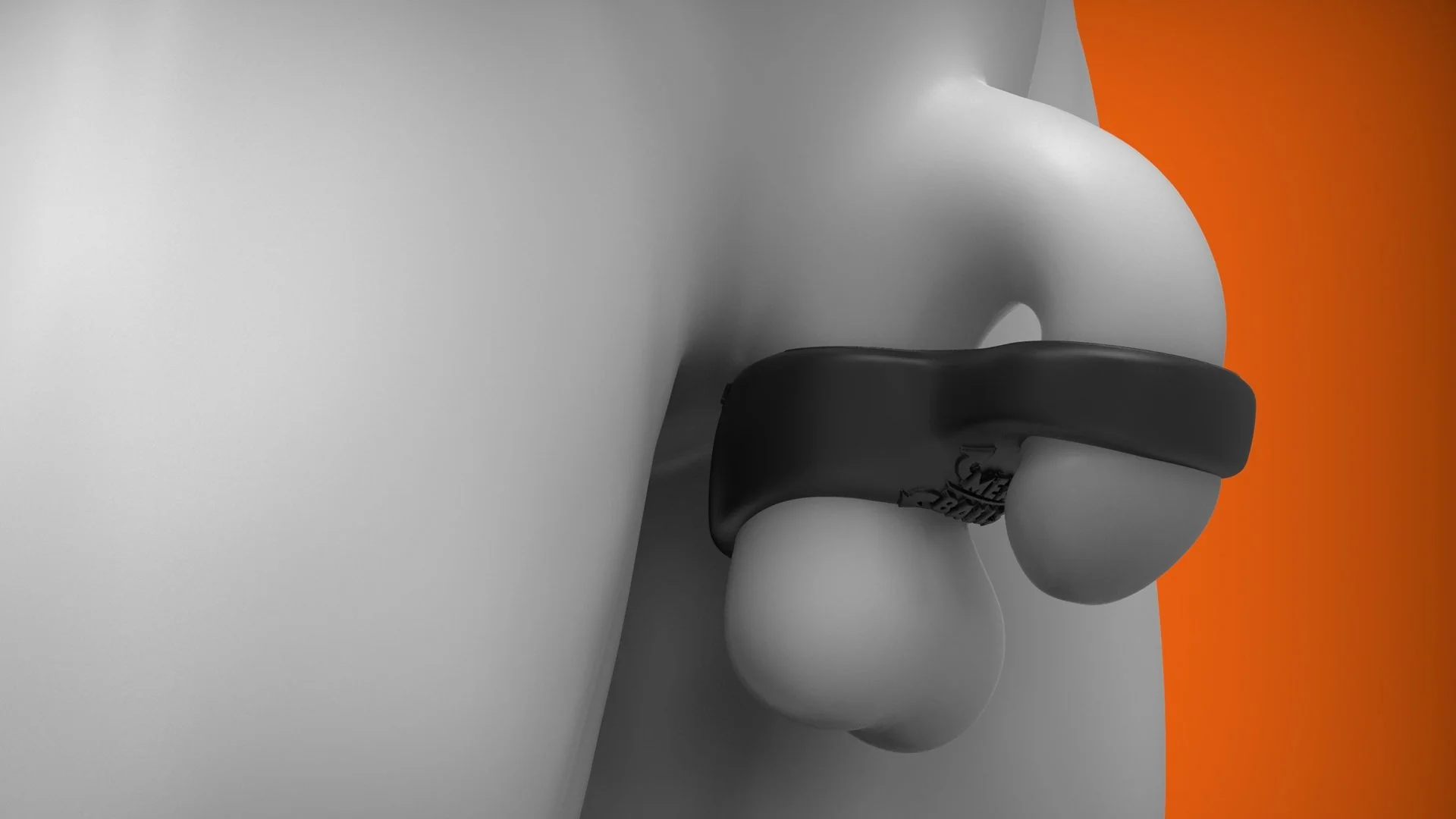 Oxballs Meat Balls Soft Cock Cage + Ball Stretcher - Image 5