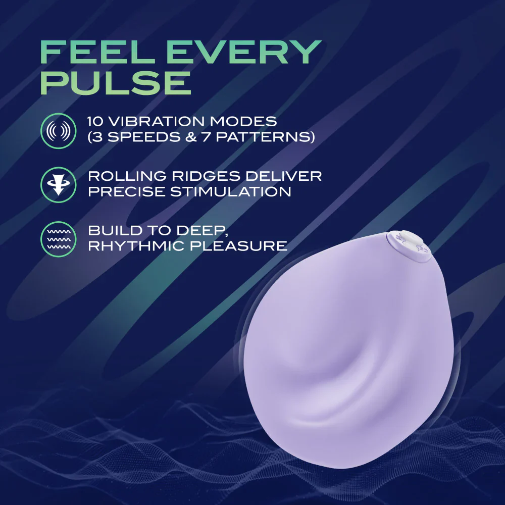PulsePad Soft-Silicone Grinding Vibrator with Remote - Image 3