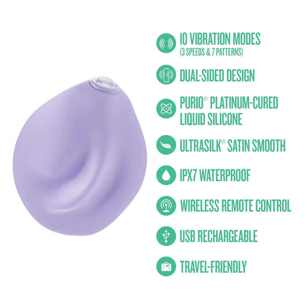 PulsePad Soft-Silicone Grinding Vibrator with Remote - Image 4