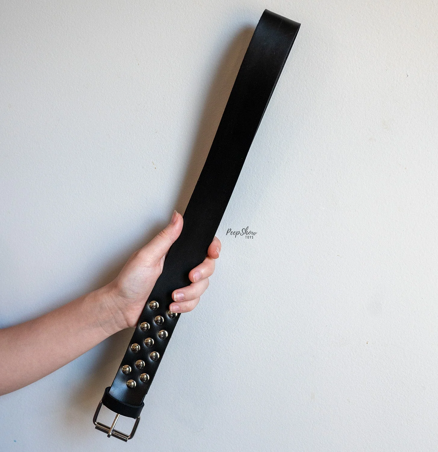 Real Leather Belt Spanker - Closed Loop for Control - Image 3
