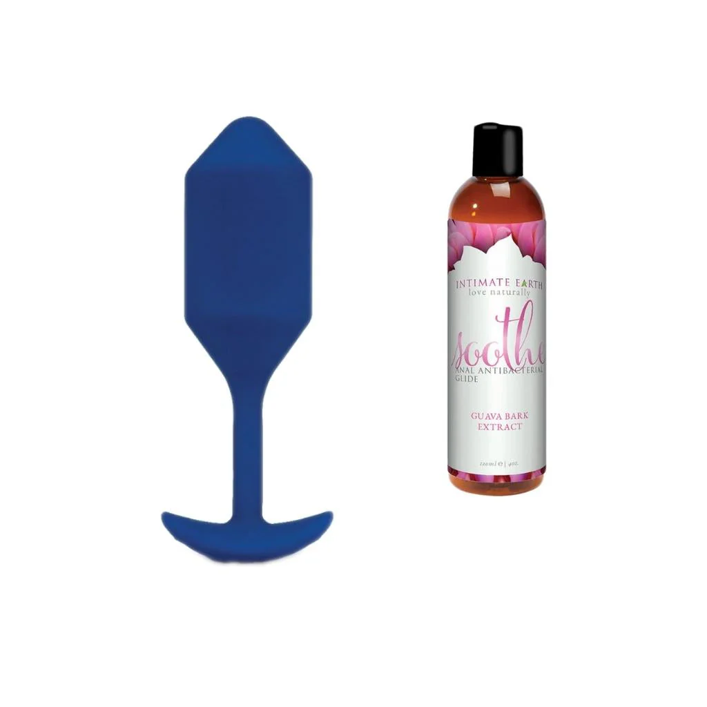 b-Vibe Advanced Vibrating Snug Plug with Free Lube Bundle - Image 13