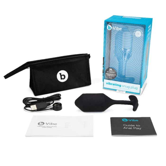 b-Vibe Advanced Vibrating Snug Plug with Free Lube Bundle - Image 6