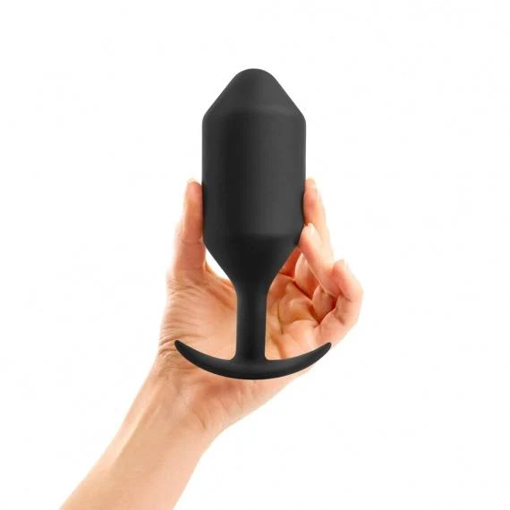 b-Vibe Snug Plug Weighted Silicone Butt Plugs - 7 Sizes - Image 16