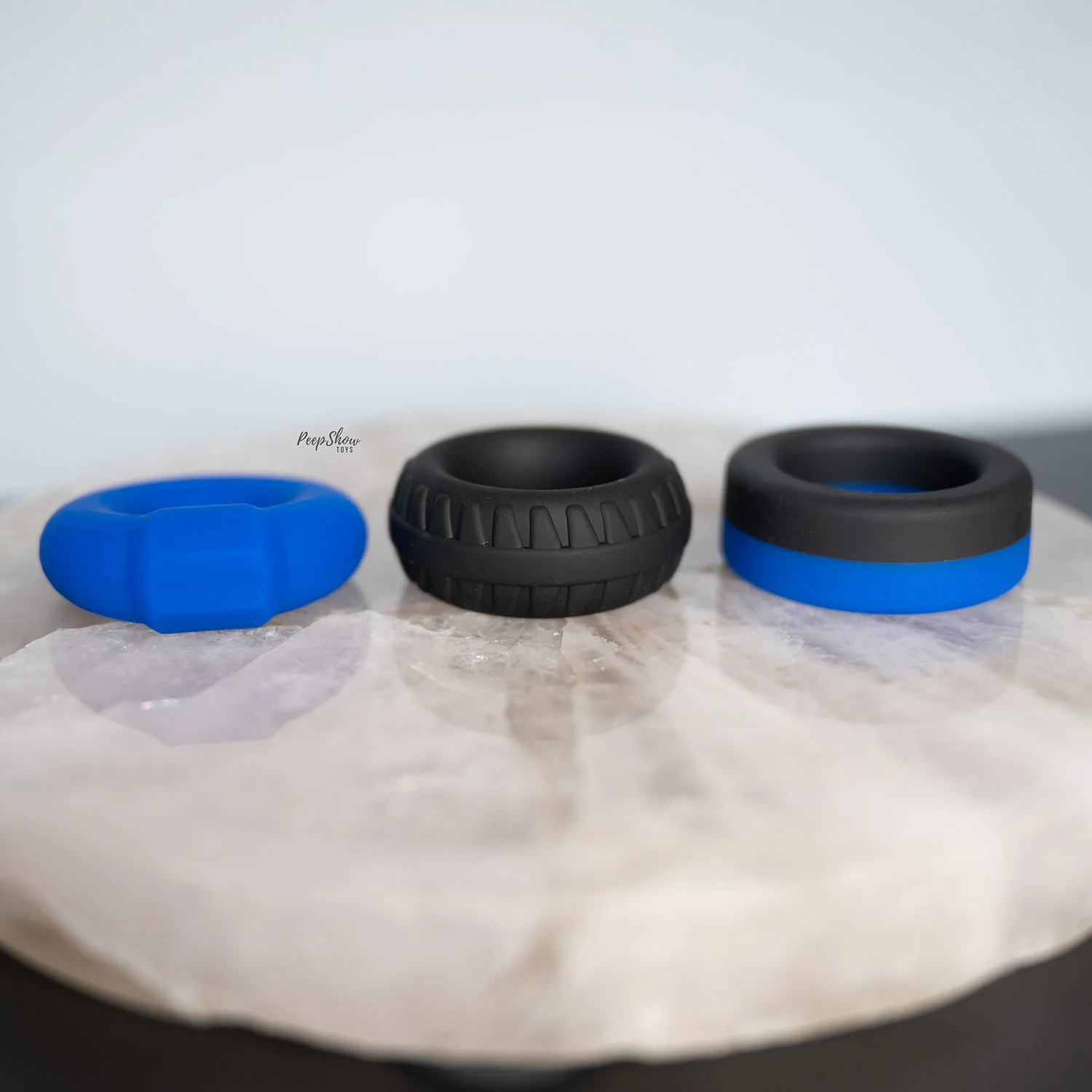 Soft-Silicone Ring Pack, 3 Styles Bundled - Image 9