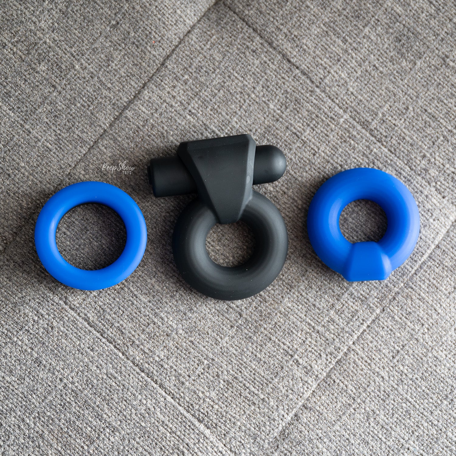 Vibrating & Soft-Silicone Ring Pack, 3 Styles - Image 5