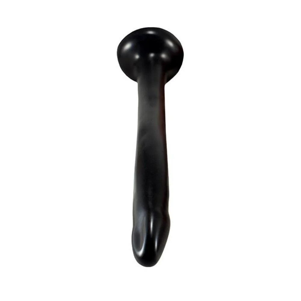 SquarePegToys® The Slim Firmer Silicone Deepthroat Dildo / Depth Probe - Image 3