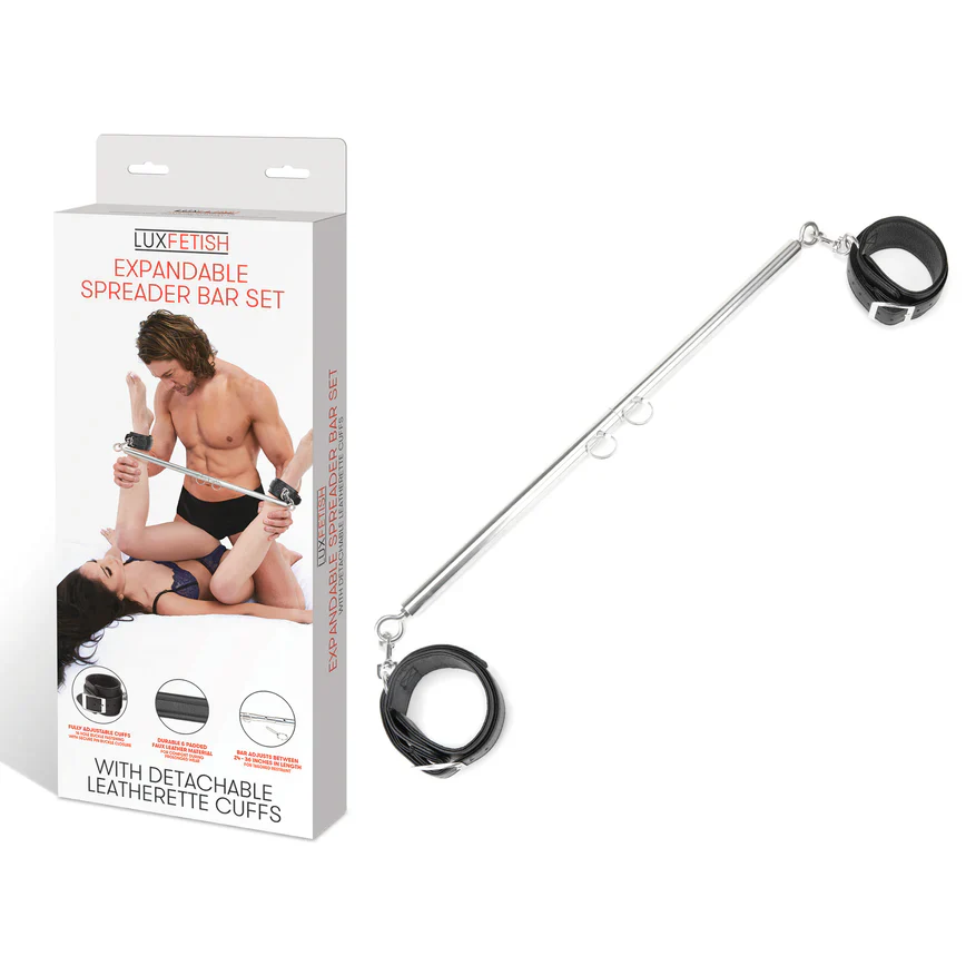 Stainless Steel Expandable Spreader Bar & Cuffs - Image 6
