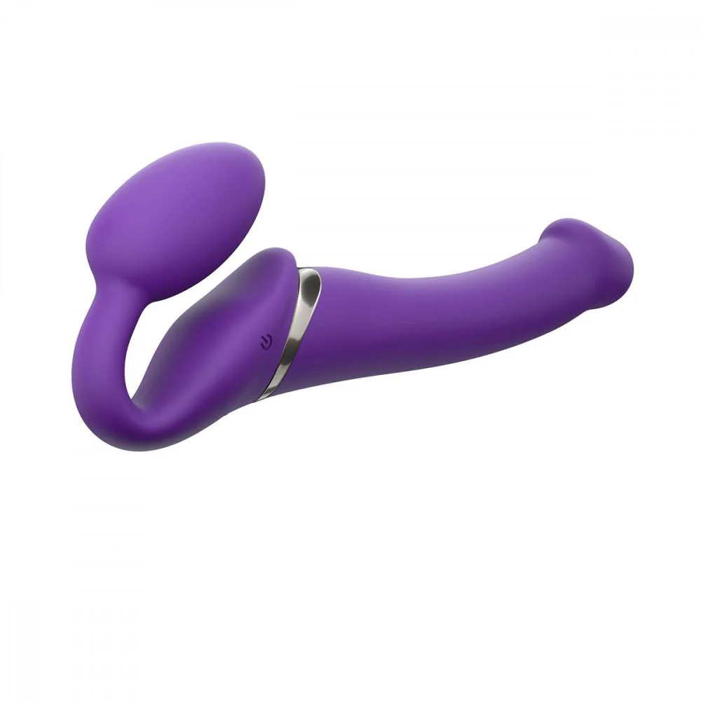 Strap-On-Me Vibrating Bendable Strap-On Dildo with Remote Control - Image 4