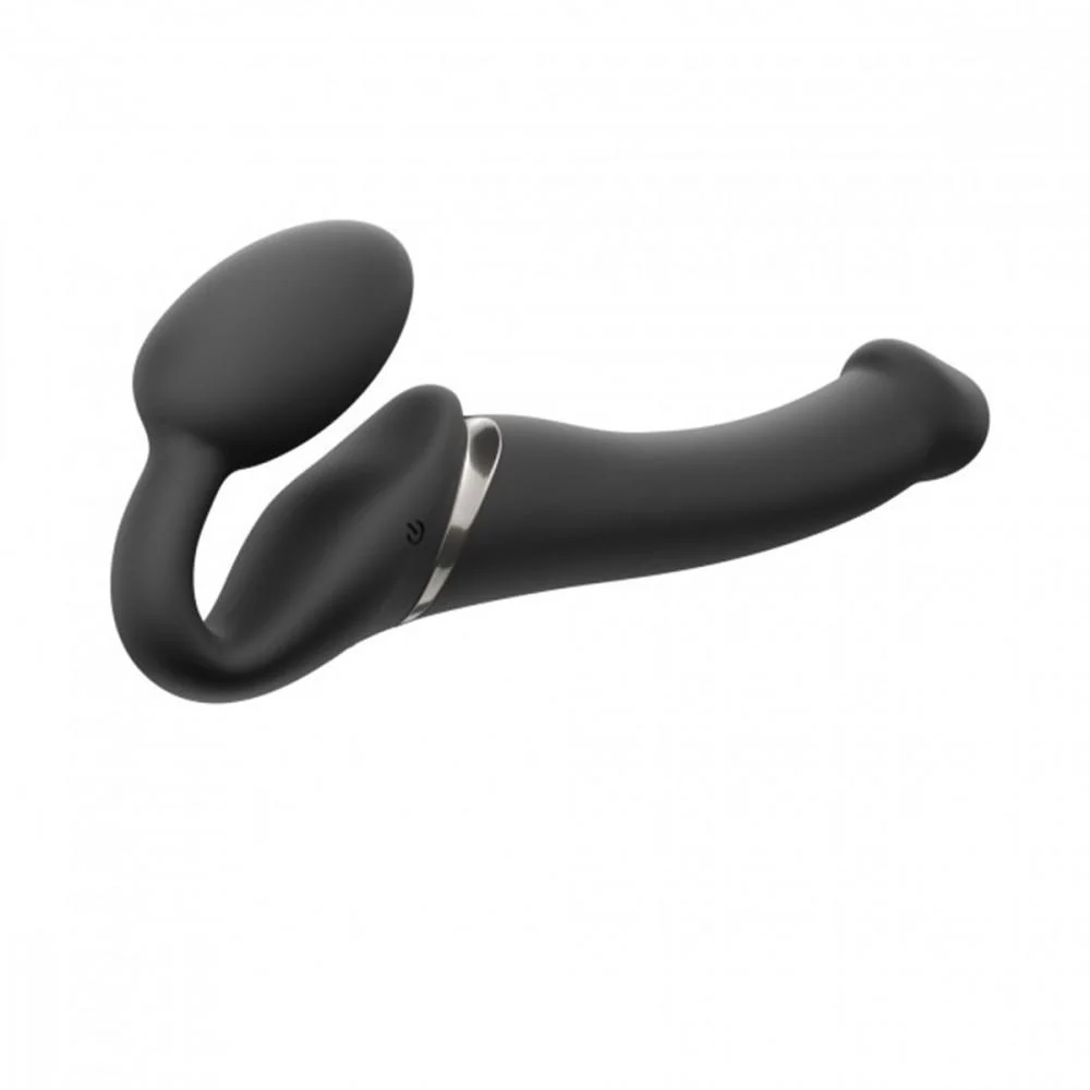 Strap-On-Me Vibrating Bendable Strap-On Dildo with Remote Control - Image 9