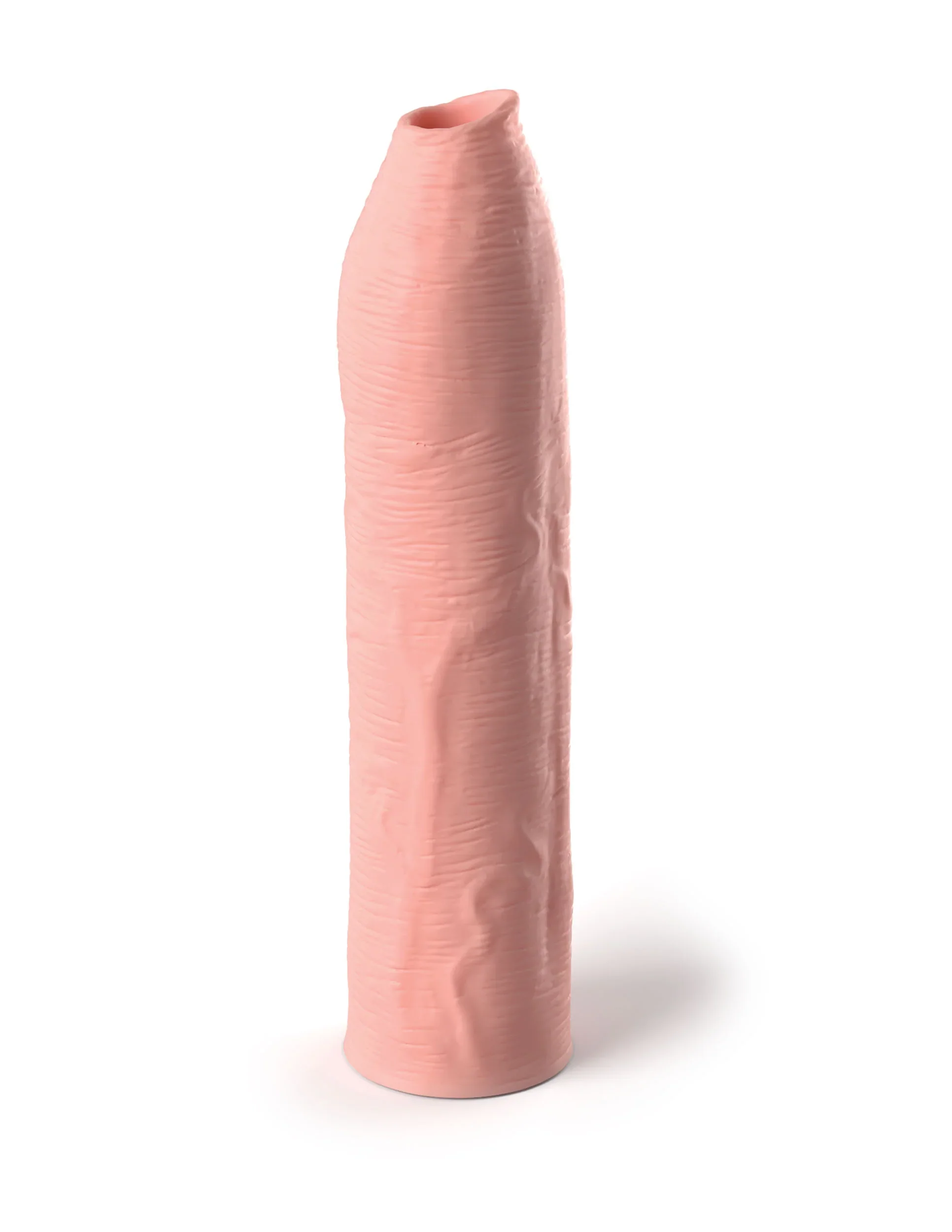 Uncut Silicone Penis Enhancer, 7-Inches, Hood-Up Foreskin - Image 9
