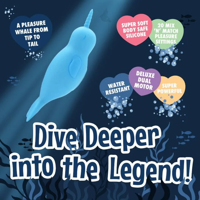 Unihorn of the Sea - Narwhal 2× Flutter Vibrator - Image 4