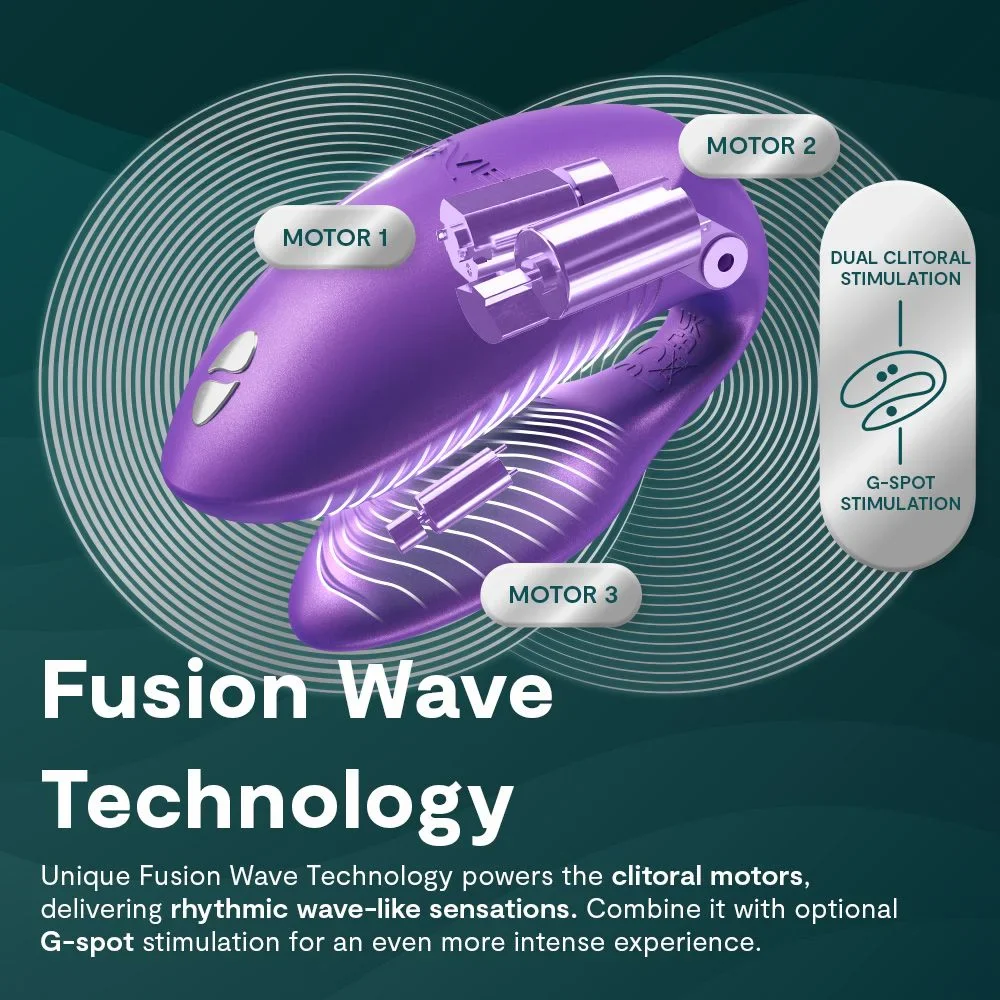 We-Vibe Chorus Pro - Couples Vibrator with Squeeze Remote - Image 5