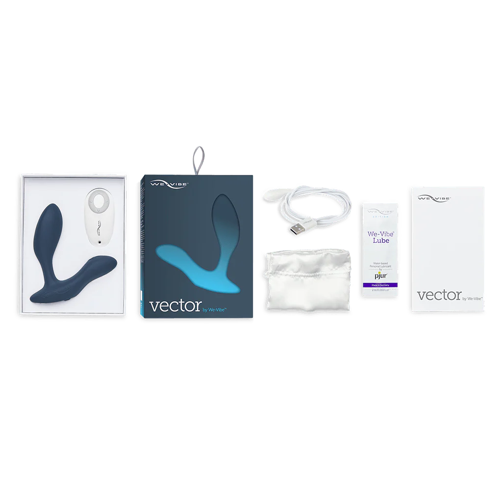 We-Vibe Vector Powerful Vibrating Prostate Massager with Remote & App Control - Image 3