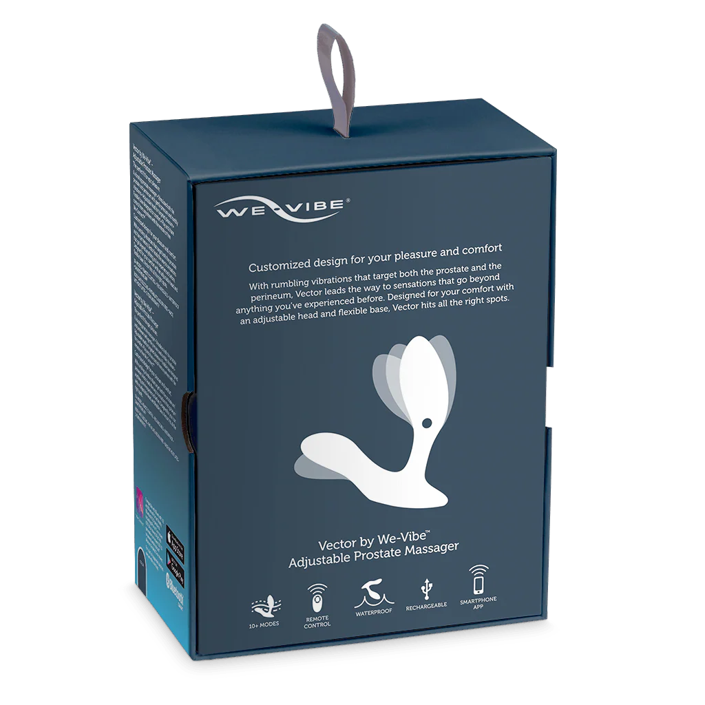 We-Vibe Vector Powerful Vibrating Prostate Massager with Remote & App Control - Image 4